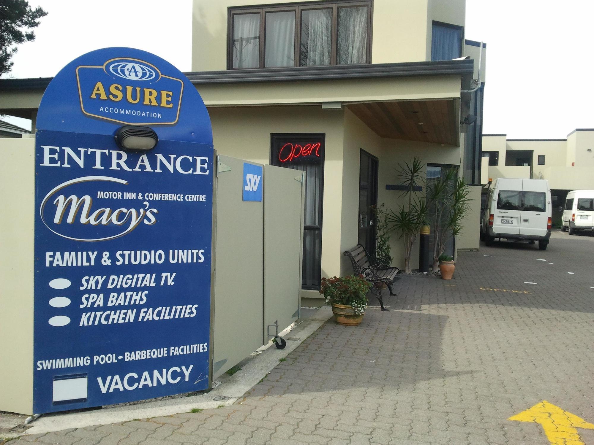 Asure Macy'S Motor Inn Tauranga Buitenkant foto